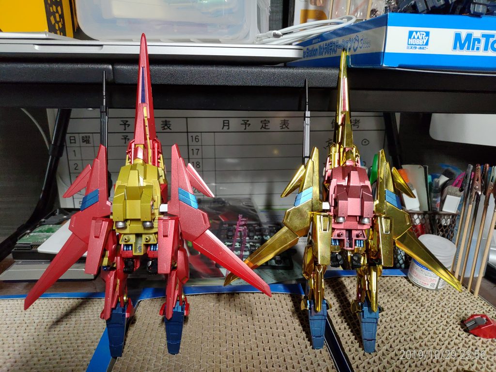 デルタガンダム金ぴか＆真っ赤–4枚目/制作者：taktak