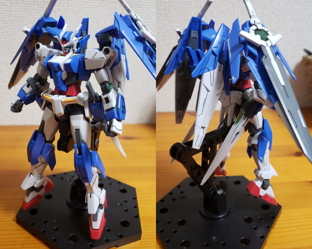 ここから、今作の力を入れたポイントです。
まず、全体の正面と背面から