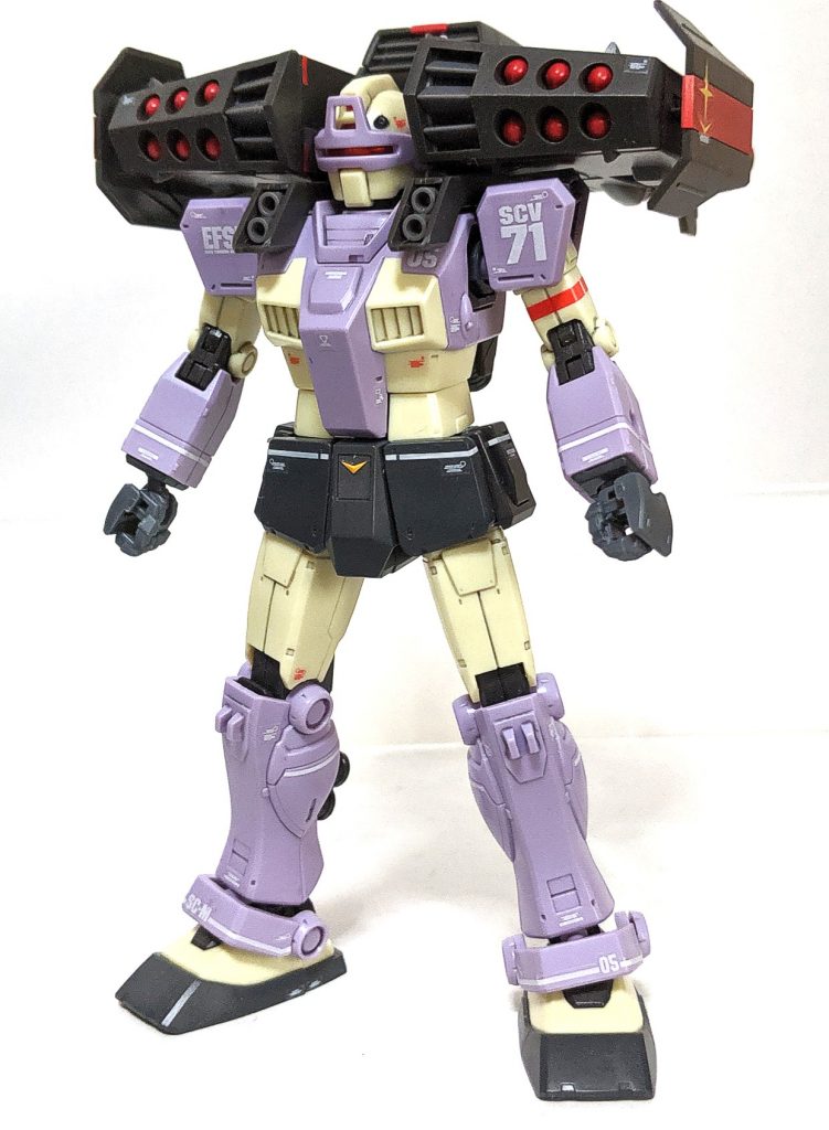 HG ジム・インターセプトカスタム（フェロウ・ブースター装備）–2枚目/制作者：マルミコアロ