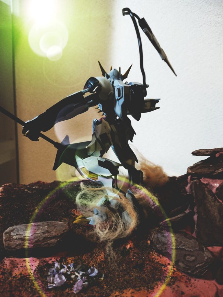 カメラアプリで太陽光で小細工