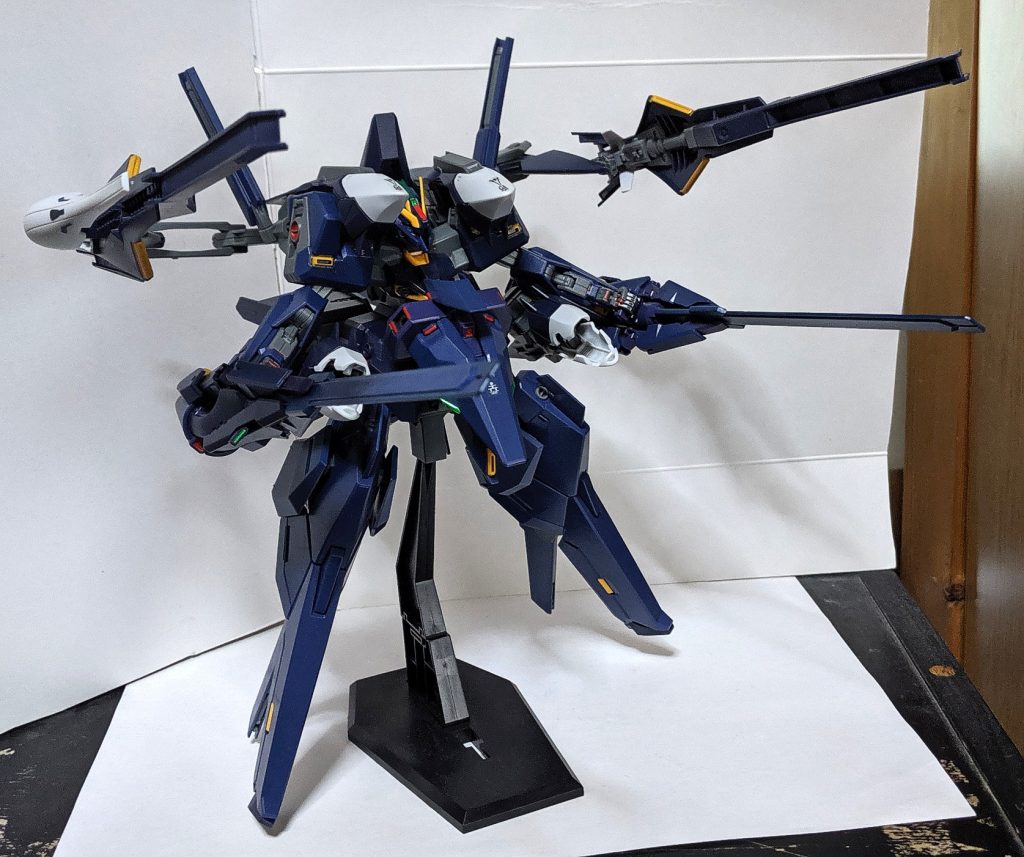 一斉射撃もこの通りしっかりポーズをとらせる事ができます