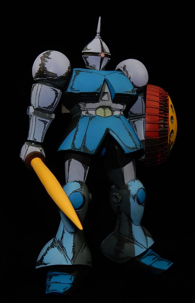 旧キット1/100ギャン　原作アニメイラスト風–4枚目/制作者：今日