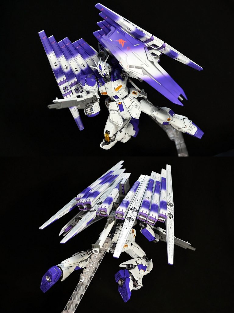 RG νガンダム ダブル・フィン・ファンネル装備型–4枚目/制作者:アイン