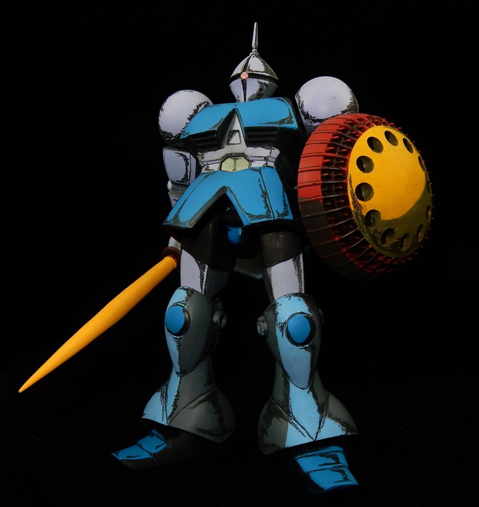 旧キット1/100ギャン　原作アニメイラスト風–3枚目/制作者：今日