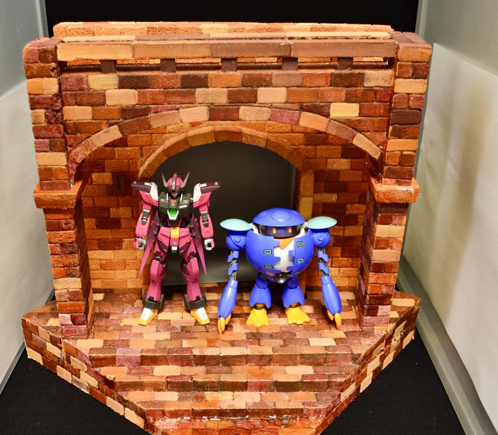 ジオラマ全景です(正面)。