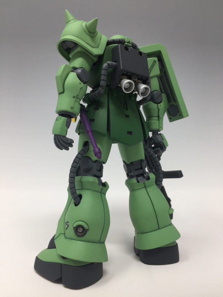 シールドの裏は塗り分けてあります。