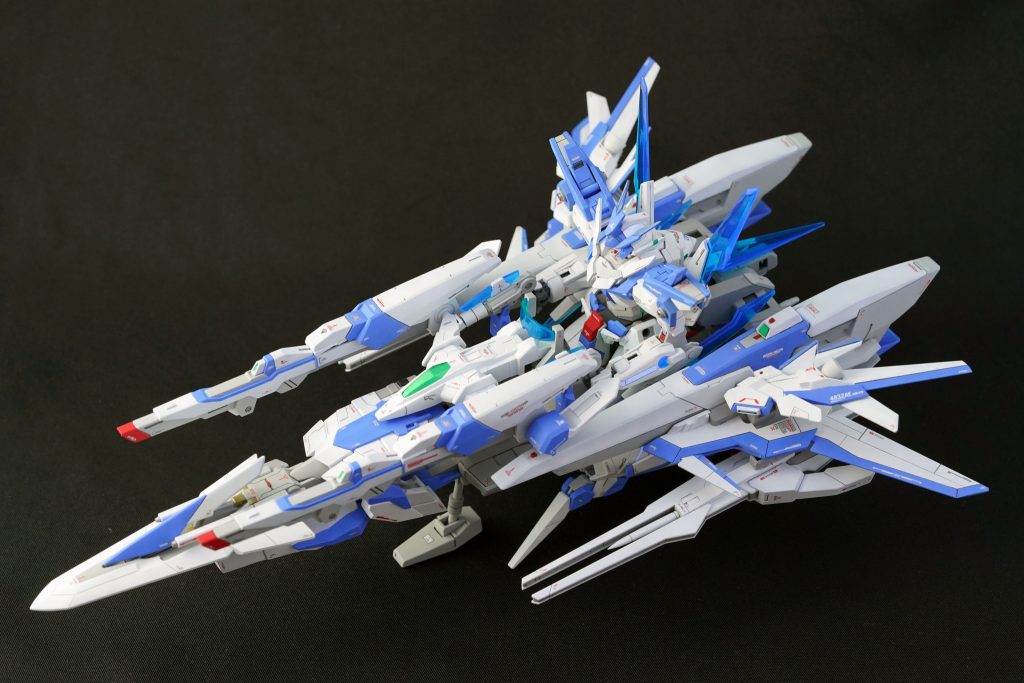 MZ-01G マキシマムガンナー Maximum Gunner支援機とドッキングしますマキシマムガンダム 砲撃戦闘形態射程と機動性を強化する