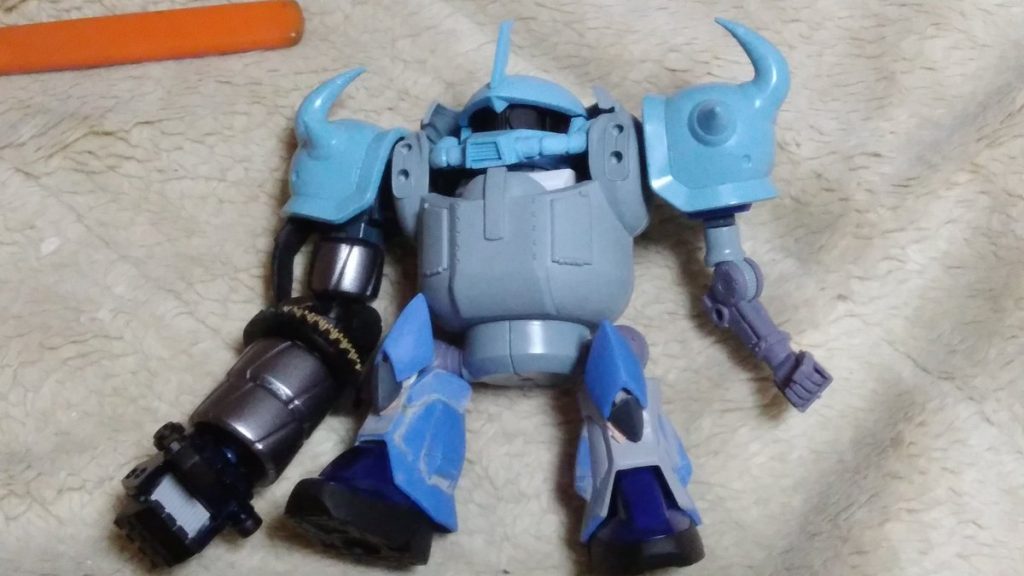 試行錯誤中。この後の写真は紛失してしまいました。