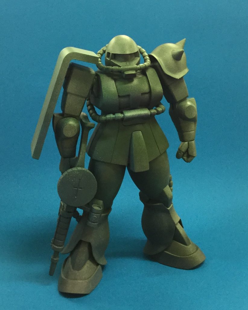 グリーン系の缶スプレーで下塗り