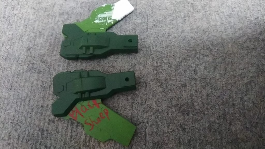 肩パーツが1番こだわるとは思っていませんでした。