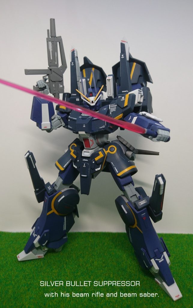 サイコフレーム無しでも十分に格好いい。