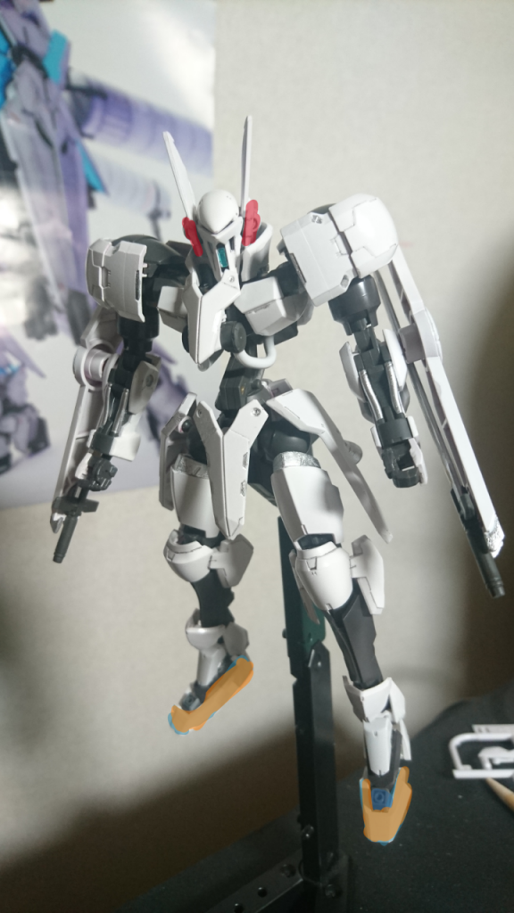 追加パーツ前方
(足のパーツをこの写真の撮影後に追加)