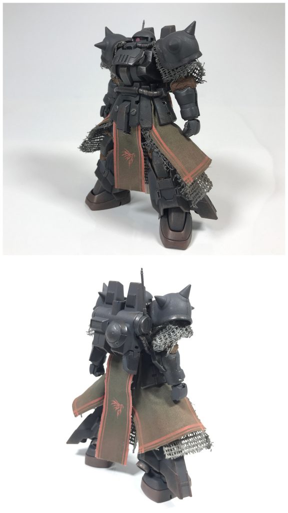 高機動型レギオン
バックパックを大型のものに、脚部を大型スラスター及び液体エーテルタンクを内蔵したものに換装したレギオン。
この高機動装備は、運動性の飛躍的な向上に貢献するものであったが、脚部を丸ごと換装する必要があったため、エース専用機などに優先的に配備されることとなる。