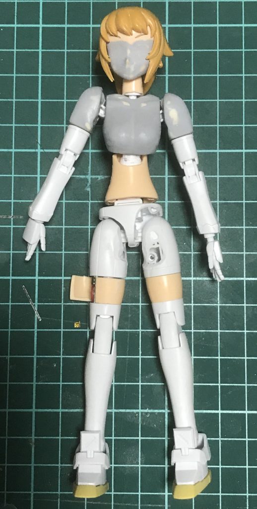 キット的に体育座りが出来なかったので首、腹部、腰、太ももを削り可能にしました。
いつか作り直したいと思っていた作品なので作り直しが出来て満足です。
最後まで見て頂きありがとうございます。
m(_ _)m
※追記
2019/11/30にオープンするガンダムベース福岡のオープンニングコンペに参加し通過させて頂きました。
オープンから3月末までの間ですが展示させて頂きますのでお寄りの際は見て下さい。
暖かい目だと助かります😅