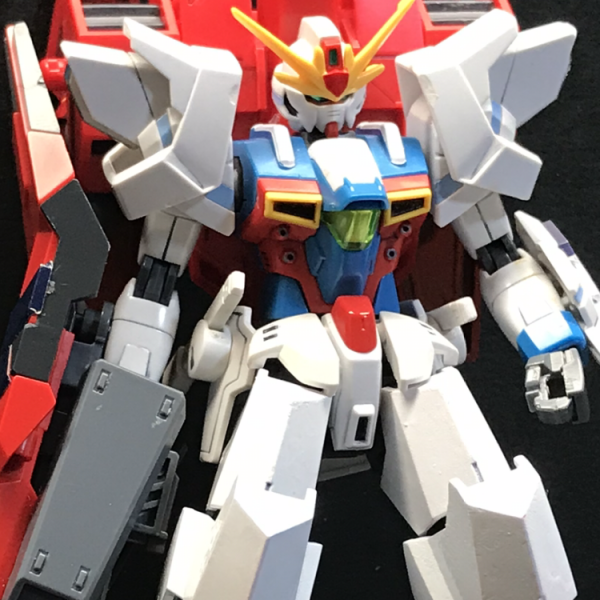 ビルドファイターズHGBF ガンダムX魔王 改造 製作　ガンプラ塗装済み完成品