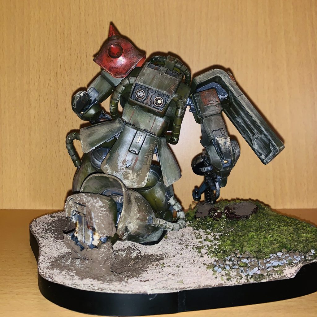 MG 1/100 MS-06J ザクII–2枚目/制作者：殿@nk