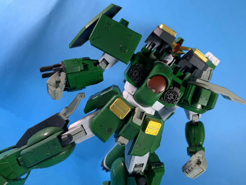 お気に入り写真。エアマスターと並べられるように作りましたが汚し具合は逆のがよかったかな…でも性格はこっちのが似合ってるような…
エスタルドに入った後くらいがこれぐらいのバランスでしょうか。