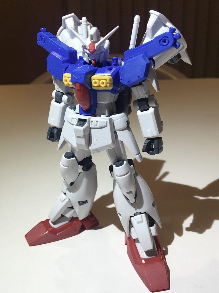 アゴ引き、肩引き、爪先8の字開き後。このあと腕を少し胴体に寄せました。