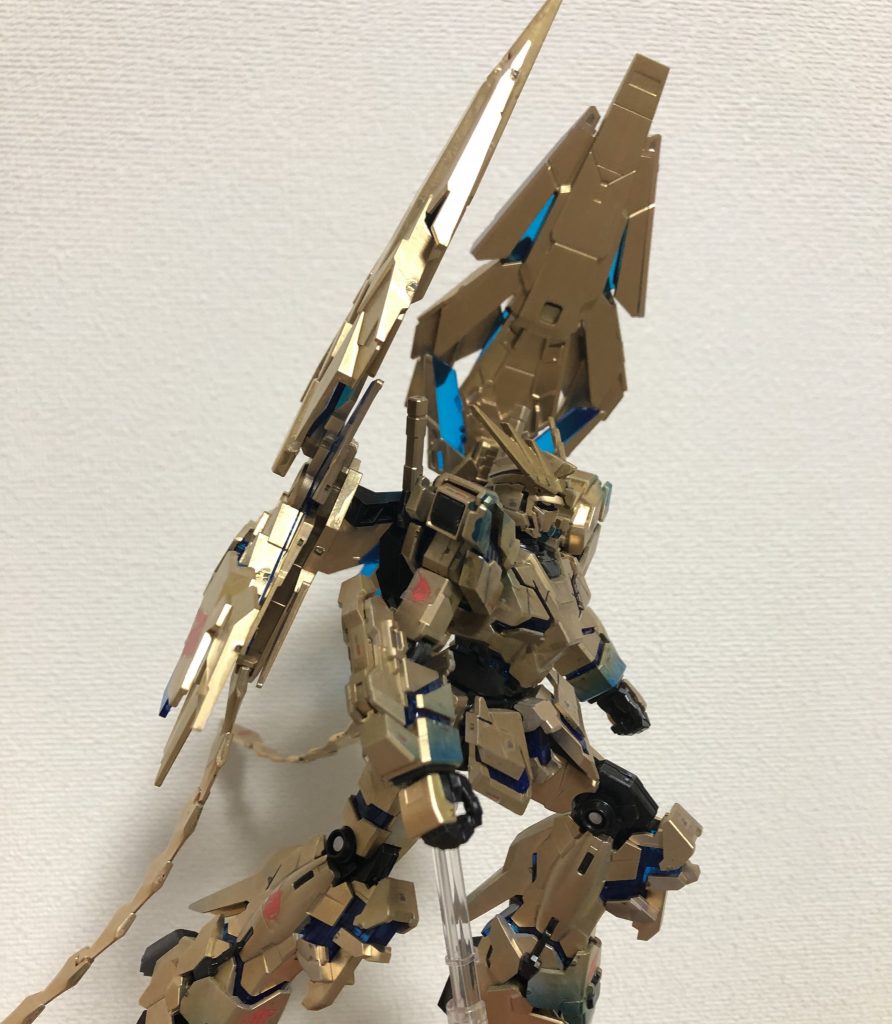 RX-0 ユニコーンガンダム3号機 フェネクス（デストロイモード）（ナラティブVer.）[ゴールドコーティング–2枚目/制作者：刹兎