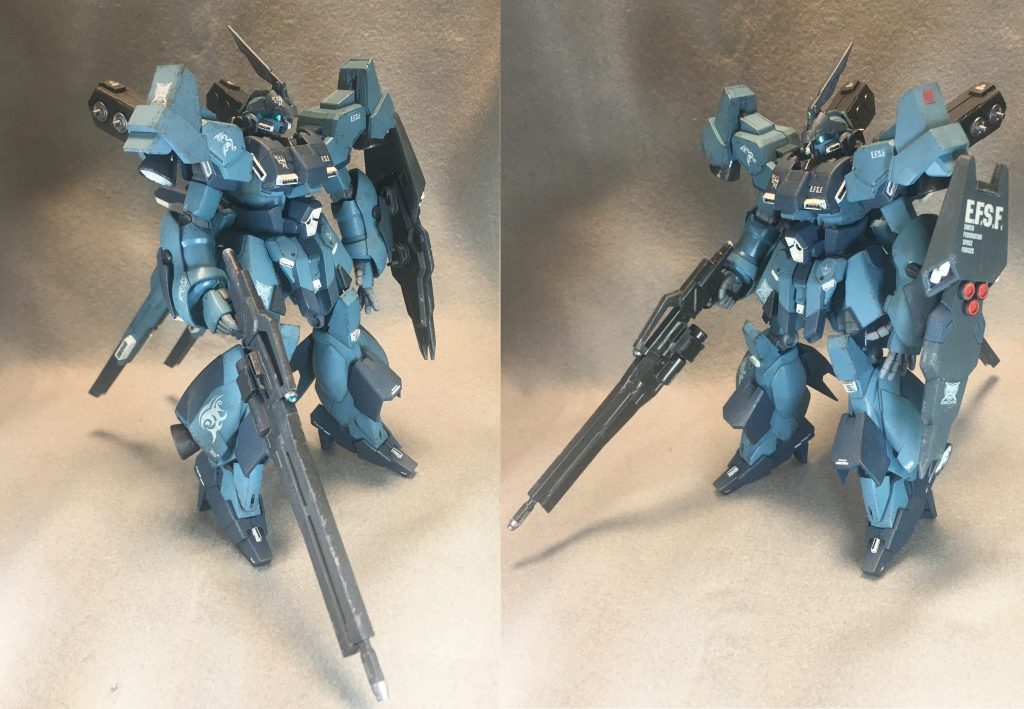 前面
左右で印象が変わるようにデカールを貼ってみました。