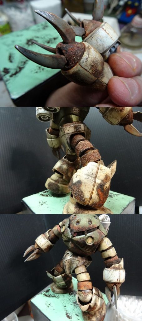 1/144ズゴック改　腐食錆び風–2枚目/制作者：ハンド