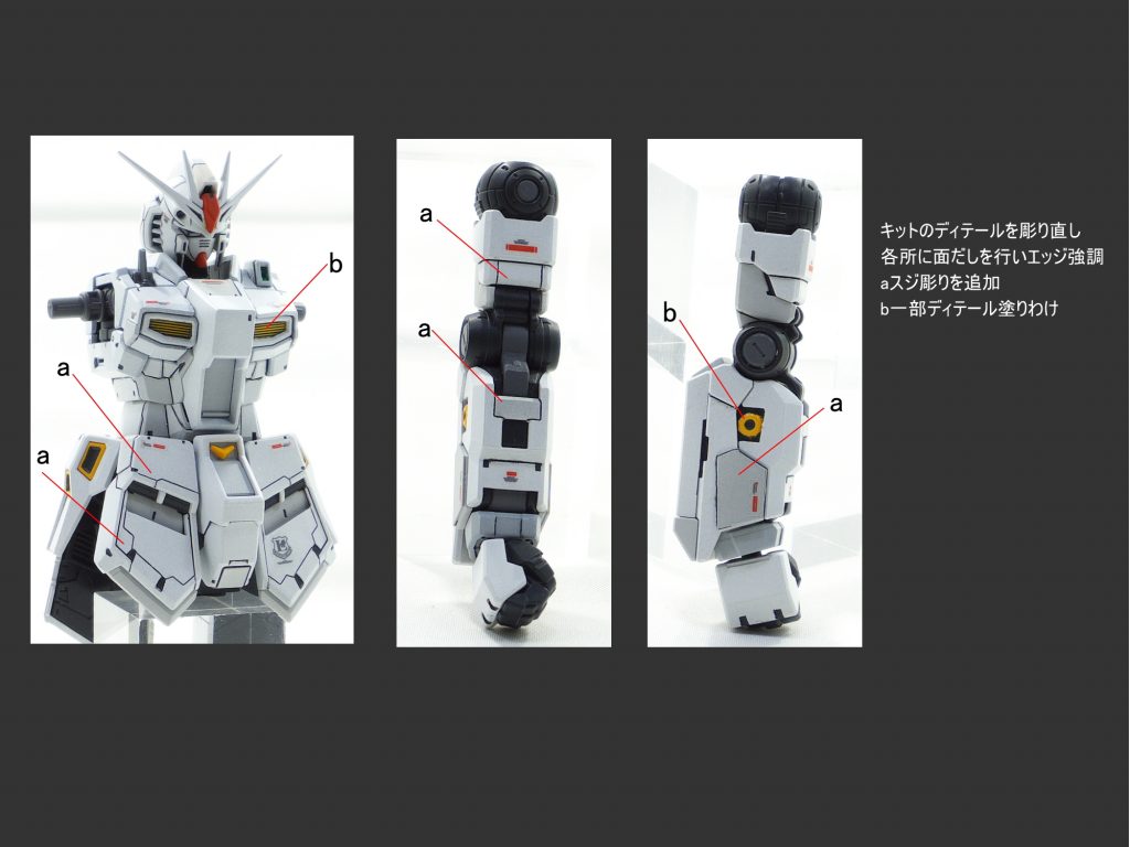 RG νガンダム–2枚目/制作者：gunplacraft