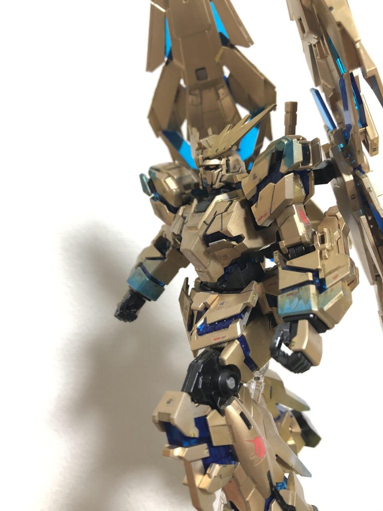 RX-0 ユニコーンガンダム3号機 フェネクス（デストロイモード）（ナラティブVer.）[ゴールドコーティング–3枚目/制作者：刹兎