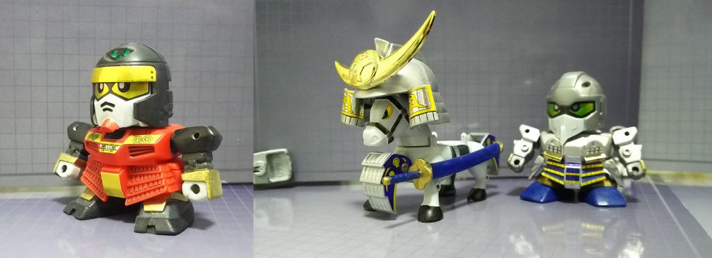 軽装タイプと謙信ホース