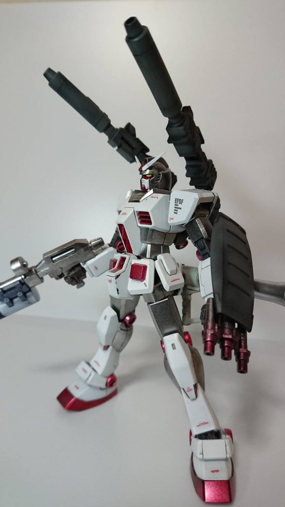 後で気づいたんですけど色々ポーズとってたら塗装が剥げました😅