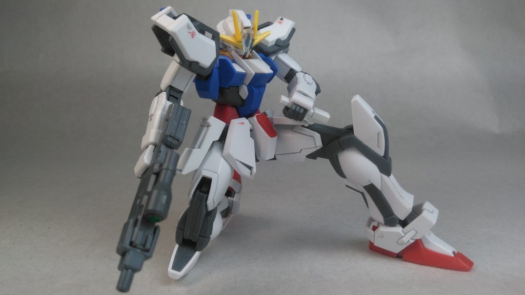 片膝立ちも余裕です