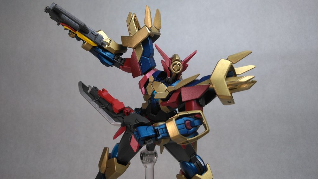 トランスチームガンとスチームブレードも作りました