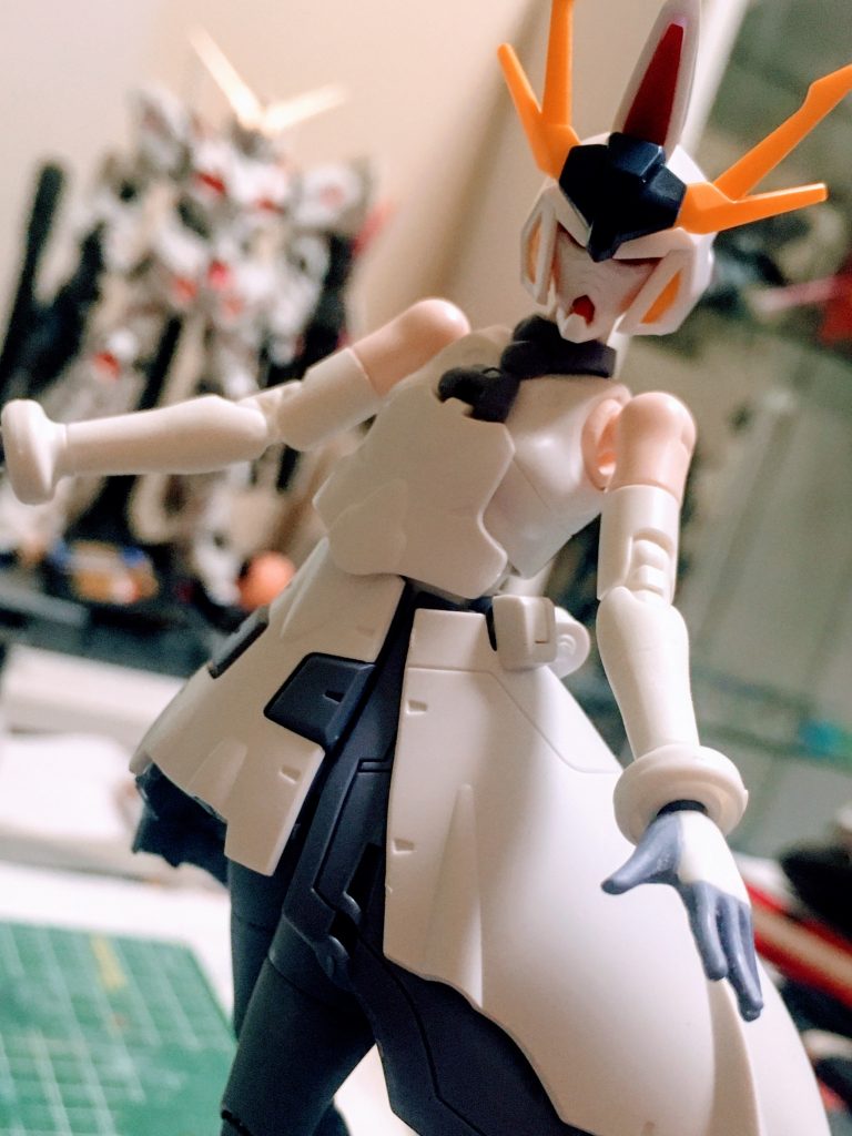 製作中にハロウィンを迎えたので仮装w