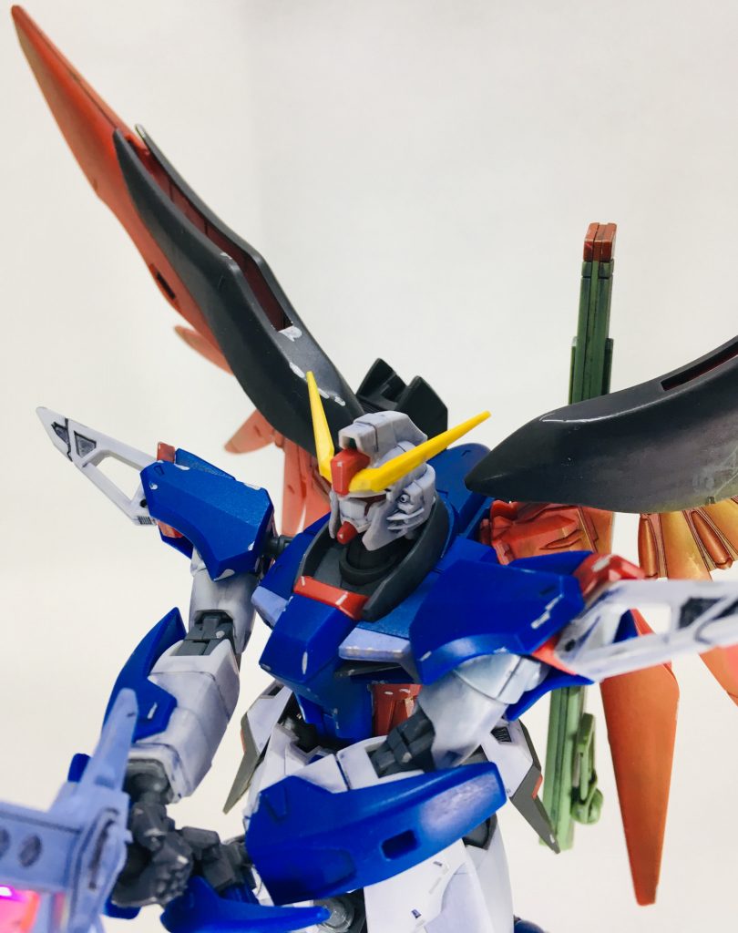 汚し、傷加工に初挑戦。
まだまだ未熟だが、次の作品に活かそう。