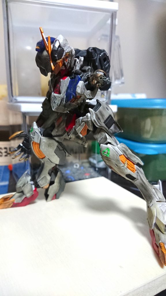 本体のダメージ具合はこんな感じ
当時初めてダメージ表現したわりには上手くいったなぁなどと自賛しておりました、実際今でも気に入ってます