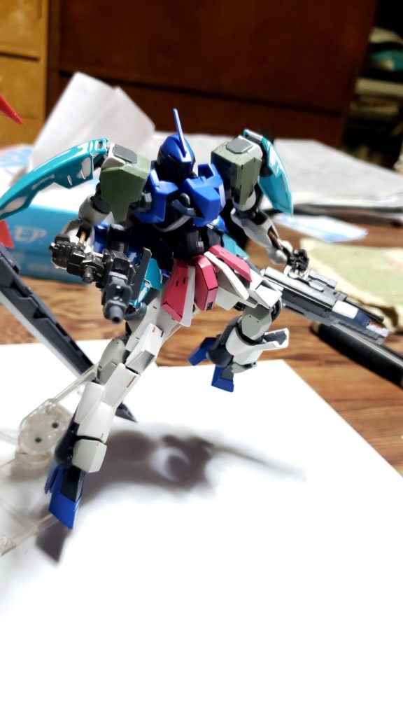 強化型ライフルが仕上がって、実はこれで完成と思っていたのです(笑)
ここからインパクトが欲しくて脱線しだした(笑)