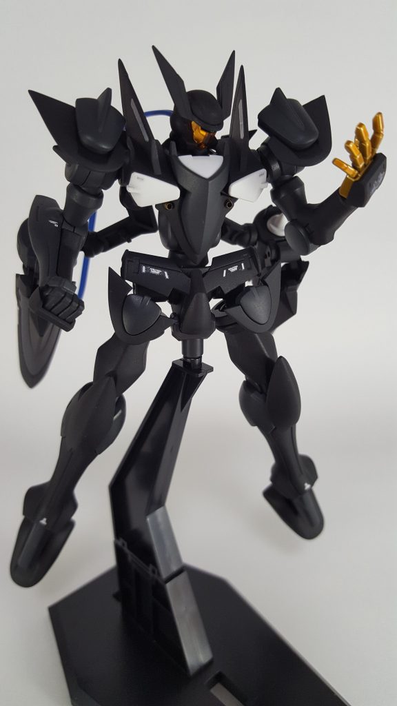 ゲームのGジェネの名言(必殺技?)のグラハムフィンガーを、そのままイメージして作成しました。このグラハムフィンガーを聞いてから、映画版を観ると、『未来への水先案内人は…』以降グラハムフィンガーを放って欲しいとしか思えない…(笑)