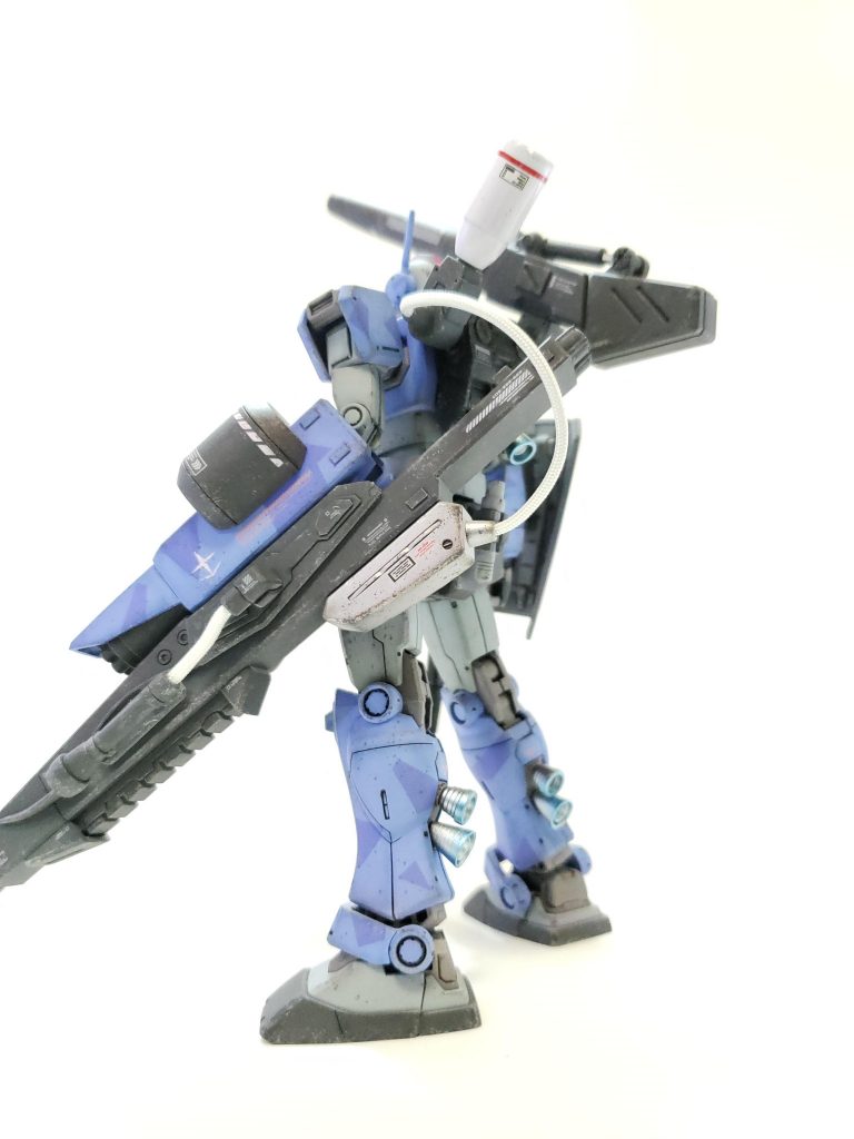 あまり派手にならない程度にウェザリングを施しています