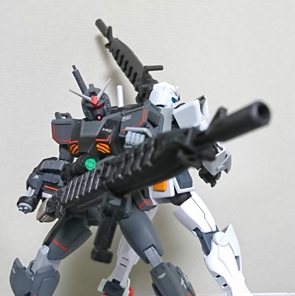 以前作ったFSDと合わせるとこんな感じ
制作中の写真なので、ちゃんとしたツーショットは後ほど…