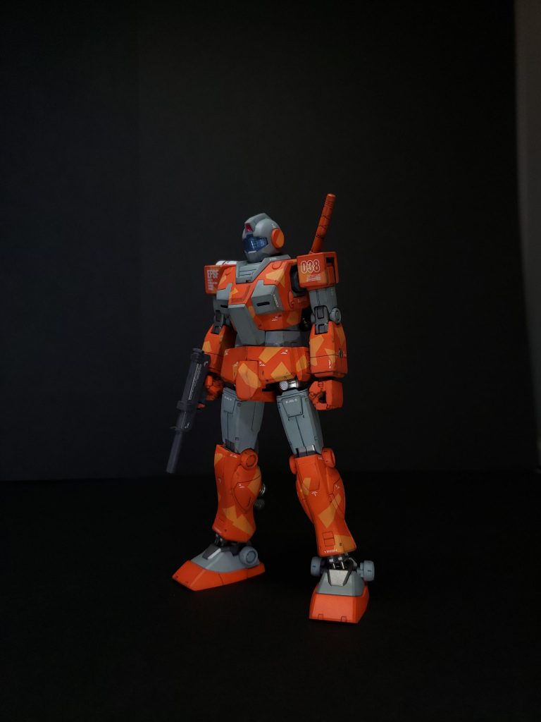 まだこのカラーリングのライトアーマーを見たことがなかったので挑戦してみました