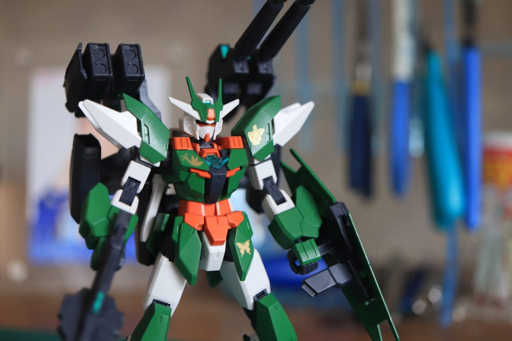 自分カラーのアースリィガンダム–2枚目/制作者：イッチー