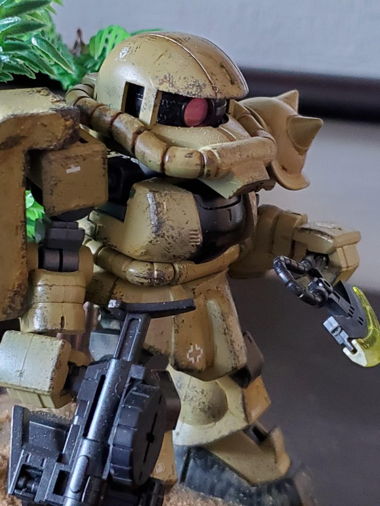 クロスシルエットザク–5枚目/制作者：しんしん@