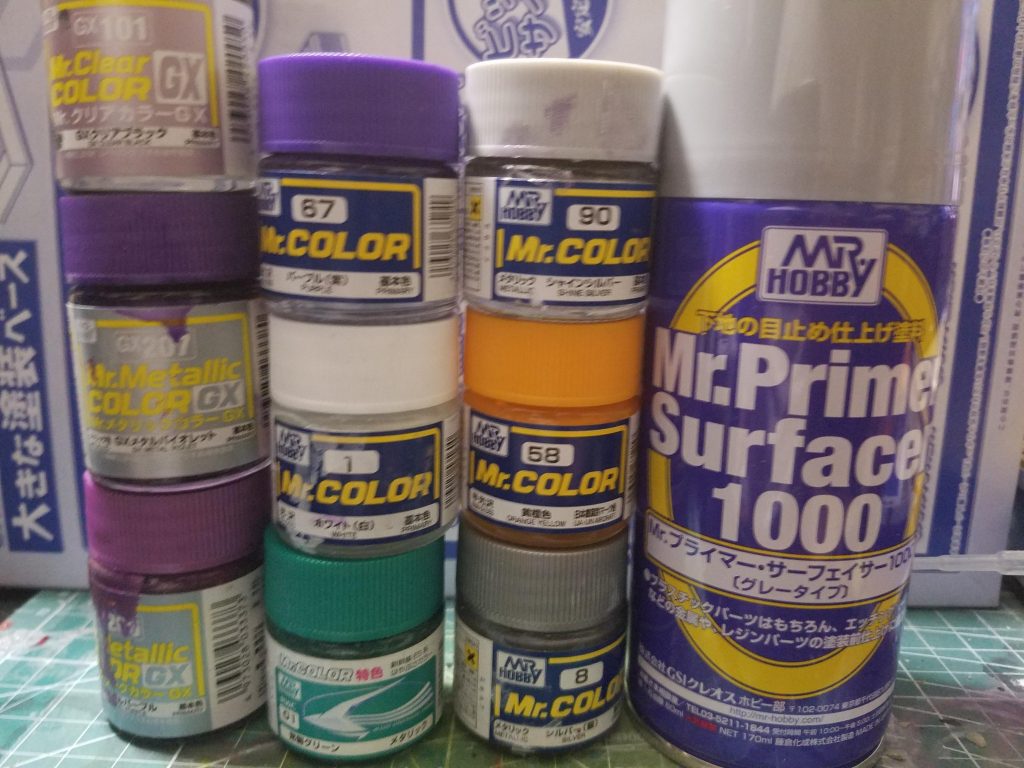 今回使った塗料