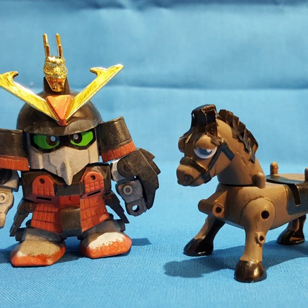 三十石(さんじゅっこく)武者と駄馬