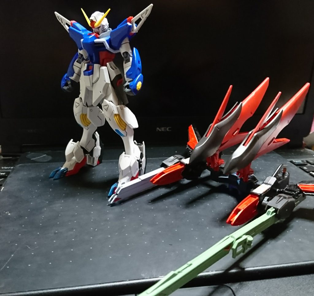 バックパックは分離しサポートにも回れる。