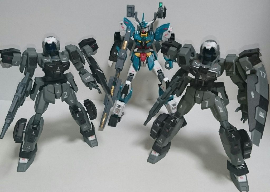 他のアーマーに比べてミリタリー色が強めなので[アクティブ](https://gumpla.jp/hg/290075)と並べると良い感じ