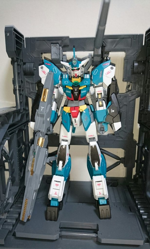 ## ・ヴィートルーガンダム
膝はAGE-1風に塗装しています。