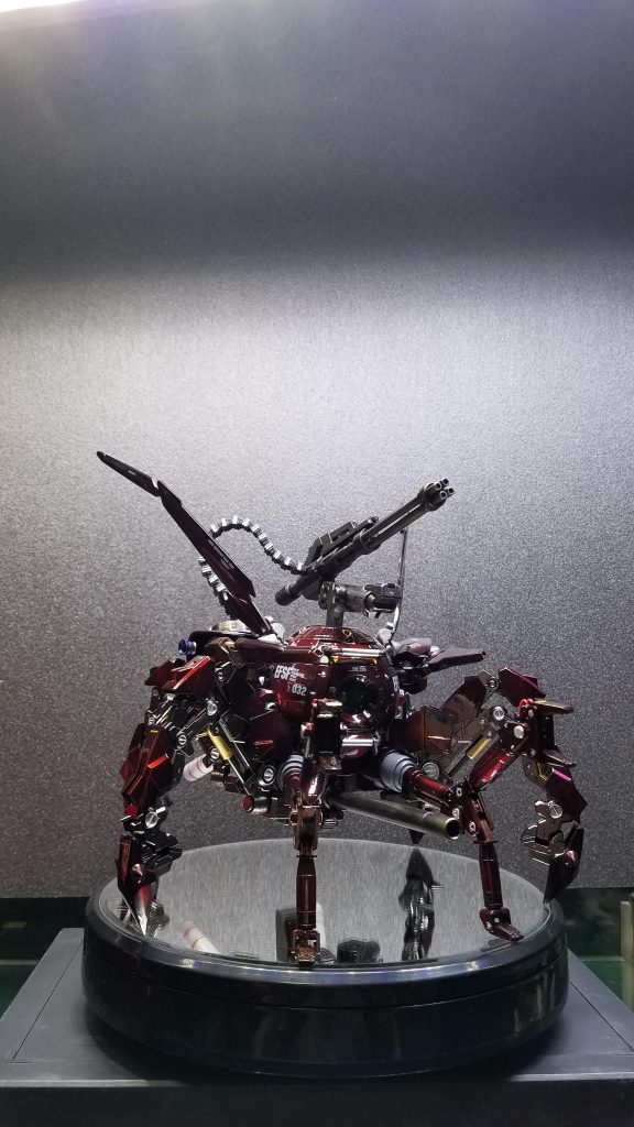 素組だと足が開きすぎるので少しですが付け根が短くなってます