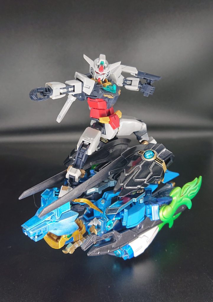 元キットのように、コアガンダムは神甲機(バルダ)に乗れます(^-^)