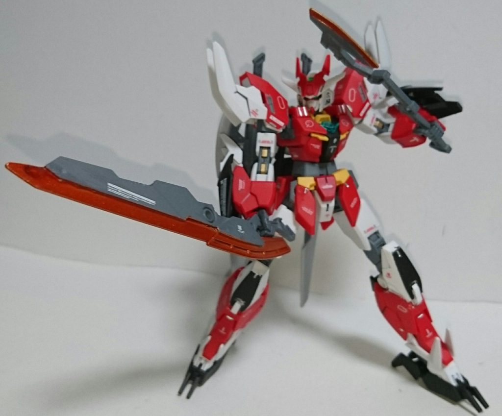 ## ・ヒートレヴソード&ヒートレヴアックス
こちらも通常状態と赤熱化状態を製作。