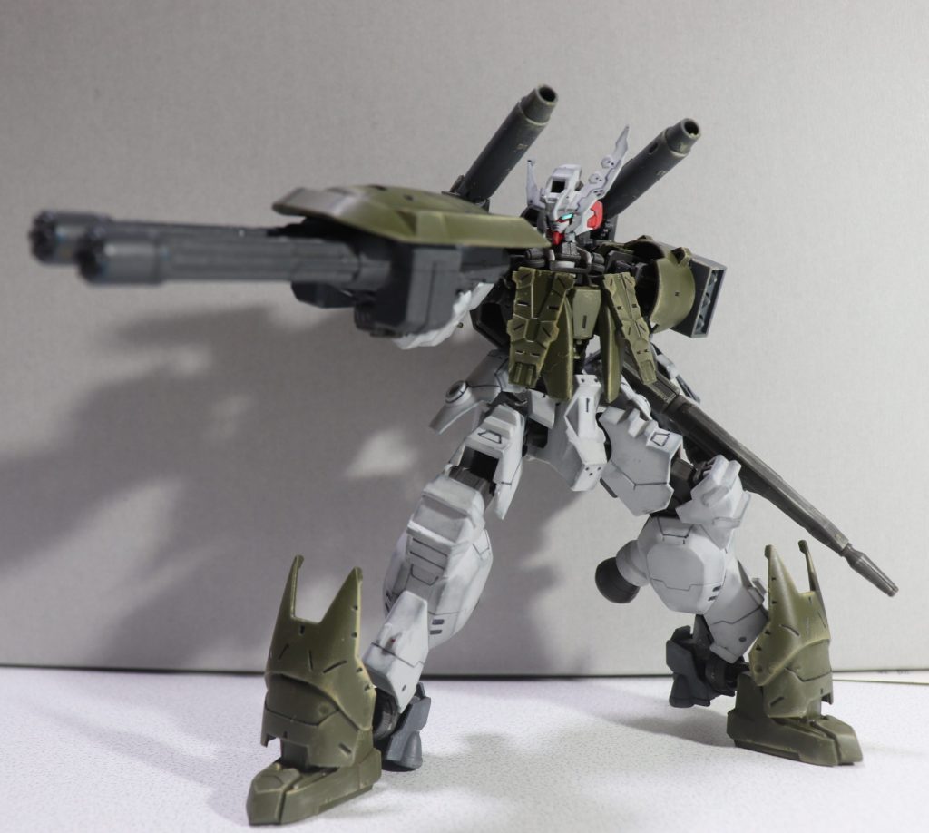 ガンダムアスタロト「鉄(クロガネ)」–5枚目/制作者：Arupakaizer